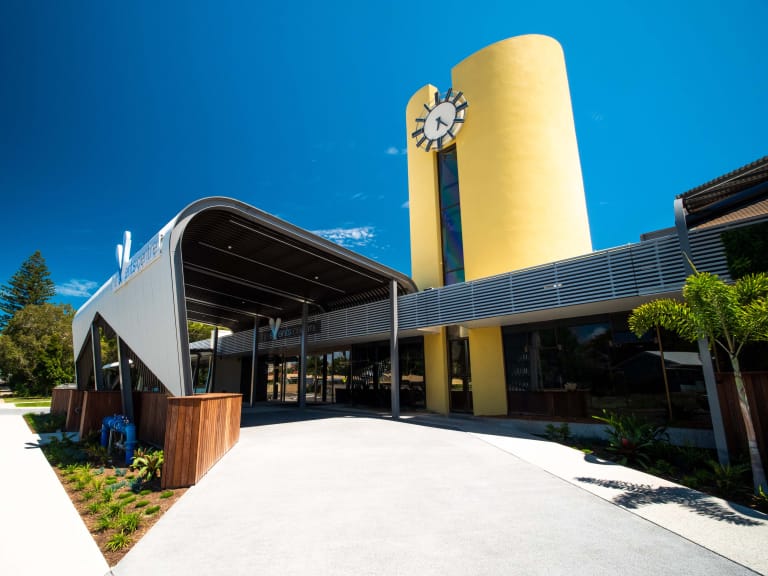 View of The Events Centre from outside